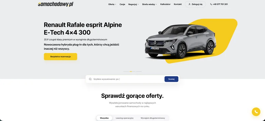 Samochodowy.pl – realizacja Endora