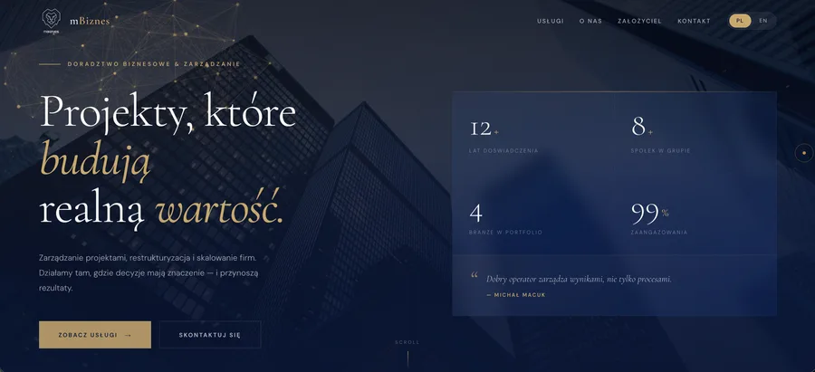MBiznes.com – realizacja Endora